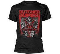 Butcher Babies Starskull Tee T-Shirt Mens Black XL