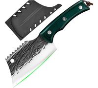 Butcher Knife With Case,High Carbon Steel Fish Fillet Knife For Outdoor,Camping And Bbq