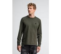 Butcher of Blue Army Tee Ls Mocha Brown Taille: S | T-Shirts Outlet | Homme | Marron