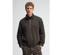 Butcher of Blue Galway Half Zip Mocha Brown Taille: XXL | Pulls Outlet | Homme | Marron