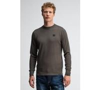 Butcher of Blue Structure Crew Mocha Brown Taille: XXL | Pulls Outlet | Homme | Marron