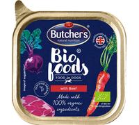 BUTCHER'S BIO foods boeuf pâtée pour chiens 150 g