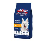 BUTCHER'S Natural&Healthy croquettes pour chiens au poulet 30 kg (2 x 15 kg)