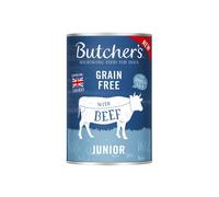 BUTCHER'S Original Junior Beef 400g nourriture pour chiens aux morceaux de bœuf en gelée