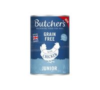 BUTCHER'S Original Junior - nourriture pour chiots, morceaux de poulet en gelée - 6 x 400g