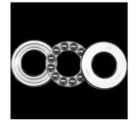 Butée à billes, type à face d'extrémité plane, diamètre intérieur 12-13 mm, petite table rotative à roulement à pression(51204 (20X40X14))