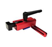 Butée à onglet avec rail en T - Limiteur de menuiserie à 45°, dispositif de rail en alliage d'aluminium | Canal coulissant pour menuiserie bricolage, accessoire de scie à table, outil de coupe