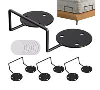 Butée Antidérapante Pour matelas- Lot De 4 Supports De Cadre De Lit Antidérapants, Clips De Fixation De matelasSans Perçage, Système De Préhension De matelasAntidérapant Amovible | Support De Lit S