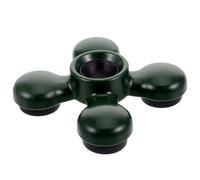 Butée Antidérapante pour Pique de Violoncelle, en Caoutchouc vert | Patin Pratique, Usage en Studio Concert, Compatible Sols Carrelés et Multiples Surfaces