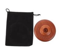 Butée Antidérapante pour Violoncelle en Bois et Caoutchouc Marron | Installation Rapide Avant Concert, Protège le Sol, Grip Multi-surfaces, pour Élèves et Débutants