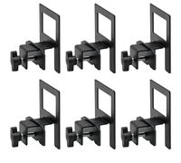 Butée coulissante pour empêcher le matelas de glisser - Support de matelas extra épais pour cadre de lit en métal - 6 pièces - Barre de fixation pour matelas double, king size et queen size
