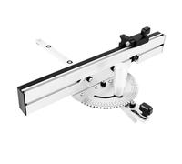 Butée d'angle pour scie circulaire de table, scie de table pour le travail du bois, appareil de mesure de précision 450 mm avec angle réglable, pour une coupe et un système de coupe précis