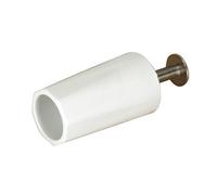 Butée d'arrêt conique pour volet roulant tout type - diamètre 22 mm - blanc Interges