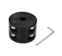 Butée d'arrêt de Crochet de câble en Caoutchouc avec matériel métallique pour treuil UTV, empêche l'usure du Rouleau de Guide-câble, protège Les Engrenages du Moteur, réduit Le (Noir)