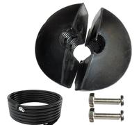 Butée de boule de bobine de cordon - Butée de tuyaux en caoutchouc, bloc de bobines à ressort, accessoire de tuyau | Pare-chocs de rechange résistant, dispositif d'arrêt durable avec maintien ferme