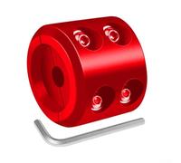 Butée de câble de crochet de treuil pour VTT, UTV et camion pour éviter le contact direct entre le crochet et le pare-chocs (rouge)