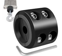 Butée de câble de treuil - Protection de corde en caoutchouc, protection de corde synthétique, protection contre l'usure des crochets, capuchon de sécurité de remorquage | Crochets en caoutchouc pour