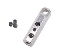 Butée de câble en acier inoxydable pour poulie de traction, traction, triceps, conçue pour câbles de 5 mm et 6 mm avec douille hexagonale de fixation à vis