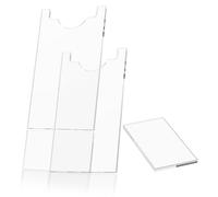 Butée de canapé en acrylique transparent pour éviter le glissement, entretoise murale universelle de 2 tailles, protection murale des meubles, évite les risques d'incendie causés par les chauffages et