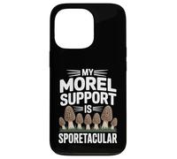 Butée de Champignons Mon Support morille est sporétaculaire Coque pour iPhone 13 Pro