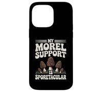 Butée de Champignons Mon Support morille est sporétaculaire Coque pour iPhone 14 Pro Max