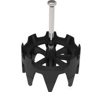 Butée de coffrage avec clou Ø 48 x 30 mm pour fixer le panneau de commutation dans la semelle murale, accessoires de coffrage de qualité supérieure, plastique - Lot de 100