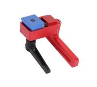 Butée de concasseur à curseur - Alliage d'aluminium durable, design ergonomique verrouillable pour voie à onglet de 30 mm, longueur de la clôture coulissante pour le travail du bois et standard T
