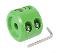 Butée de crochet de treuil tout-terrain en caoutchouc haute résistance pour systèmes de treuil ATV UTV et camion pour limiter la portée de mouvement du crochet (vert)