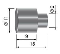 Butée de gaine, pour gaine de Ø: 9,5mm