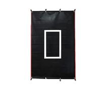 Butée de Lancement de Softball - 1,8 x 1,2 m, Filet de pour Cage de frappeur, butée de Lanceur Multisport, Aide à l'équipement d'entraînement Robuste | Filet de Frappe pour Les Jeux d'entraîneme