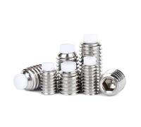 Butée de piston en plastique et acier inoxydable 304, vis à tête en nylon M6, M8, M10, M12(10pcs M6X5X4X2)