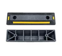 Butée de plancher de véhicule de garage de bordure, butée d'allée de parking en caoutchouc | Le guide des pneus de stationnement en caoutchouc bloque la butée de roue,Guide de bordure de stationnement