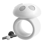 Butée de poignée de porte - Protection murale du bouchon de porte - Protection contre les dommages aux murs et aux meubles - Simple et robuste