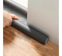 Butée de porte 1 pièce, coupe-froid balayage, insonorisation, remplissage d'espace sous la, longueur 93Cm(Brown)