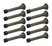 Butée de porte à ressort robuste de type US - 85 mm - Multifonction - Collection dans les maisons, les bureaux et les hôtels - Supports réglables