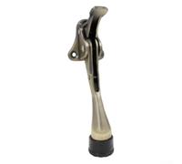 Butée de porte activée par le pied, robuste, pas de perçage nécessaire, base en caoutchouc antidérapant sécurise les portes contre les mouvements dans divers environnements intérieurs (pédale bronze