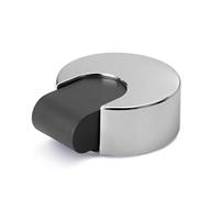 Butée de Porte adhésive avec Amortisseur Chromé Mat en Bl