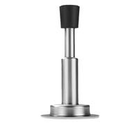 Butée de Porte Anti-collision Murale Hydraulique Acier Inoxydable 85-103mm | Installation Adhésive ou Perçage, Caoutchouc Amortisseur, Protection Murale, du Bruit, Usage Maison