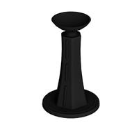 Butée de porte autocollante - Protection murale autocollante en silicone - Support de porte absorbant les chocs - Pour l'installation sans perçage pour le bureau à domicile, les traces de préhension