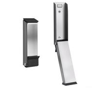 Butée de porte automatique en acier inoxydable avec fonction rétractable pour économiser de l'espace pour protéger les portes contre les dommages causés par le vent et dans différents paramètres