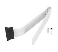 Butée de porte avec mécanisme de décompression pour améliorer votre espace avec des fonctions de réduction du bruit (blanc)
