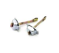 Butée de porte, bielle de porte, butée de porte, dispositif de retour de charnière en caoutchouc, compatible avec Golf MK2 Quantum(2Pcs)