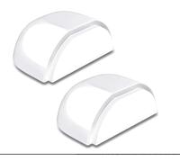 butée de porte Butée de porte autocollante transparente sans perforation for la protection des murs et des meubles de la maison(2 pcs)