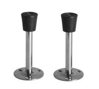 butée de porte Butoir de porte à montage mural, pare-chocs avec embout en caoutchouc, longueur totale de 90mm, paquet de 2 for la Protection des portes murales magnetique