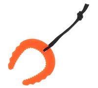 Butée de Porte C en Plastique Orange, Déploiement Rapide Sécurité | Prévention du Pincement des Doigts, pour Portes Intérieures et Issues de Secours, Usage Rapide