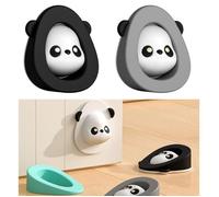 Butée De Porte,Cale porte amovible,Butée de Poignée de Porte Murale,Arrêt de porte en Silicone,Butoir de Porte Adhésive,pour chambre