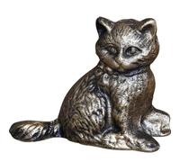 Butée de porte créative anti-collision en forme de chat, coin pour porte en fonte chinoise, ornements décoratifs de jardin