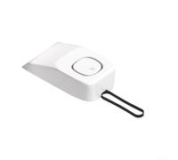 Butée de porte d'alarme à sensibilité réglable 70 dB forte avec base antidérapante pour la sécurité portable de la maison et de l'hôtel (blanc)