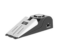 Butée de porte d'alarme forte 120 dB Alerte d'entrée portable | Dispositifs de sécurité pour chambre d'hôtel - Portable - Cale-bas - Alerte d'entrée pour voyage, maison, appartement