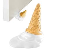 Butée de Porte décorative - Mur d'arrêt Amusant, butée Protection au Sol, cale d'arrêt en Forme Banane ou crème glacée pour Le Bas de la Porte, Les Portes en Bois et la Protection du Sol, AJO